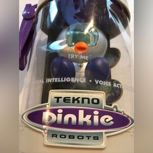 Tekno Dinkie Manley Toy Quest Robot KouKou'Kie Baby Bot 2001 NIB